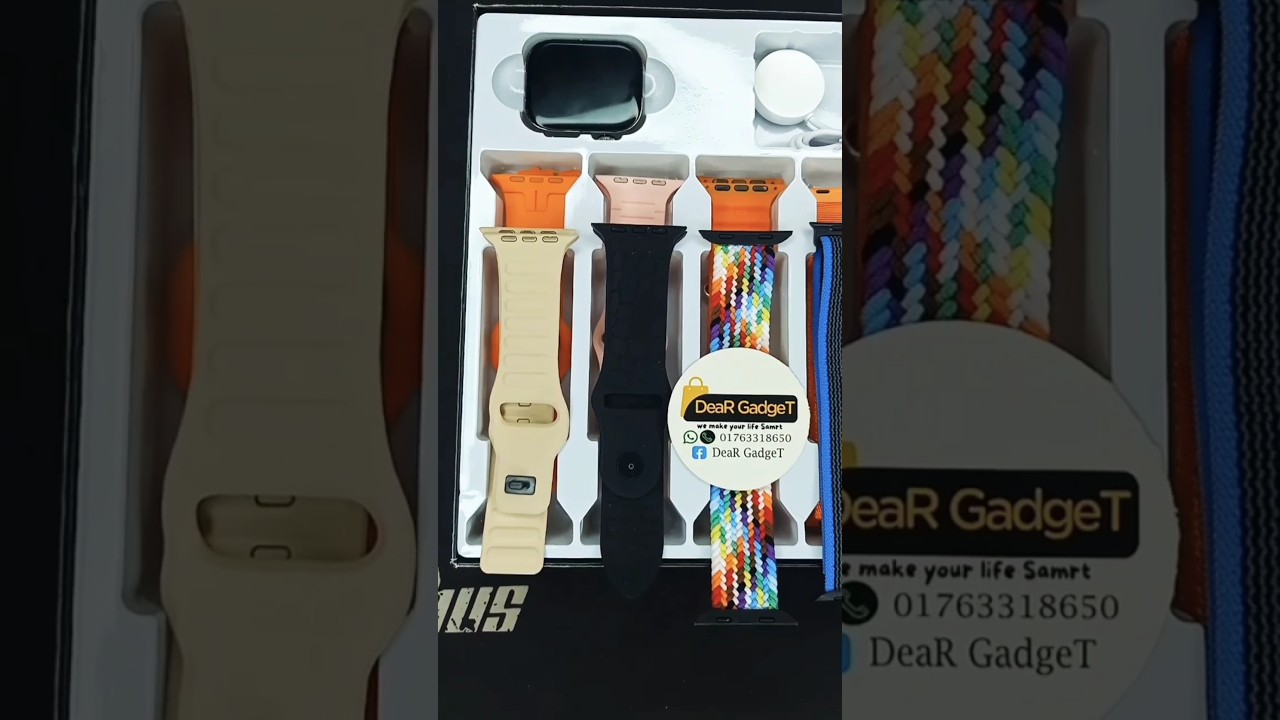 W10 Smartwatch (10 in 1) #deargadget #applewatch #t900ultra2 #smartwatch #apple #w10