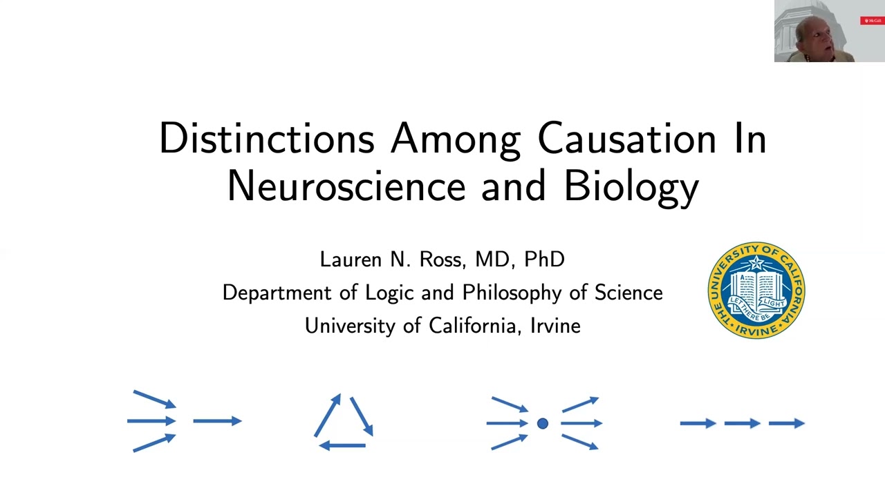 Distinctions Among Causation in Neuroscience and Biology; Lauren N. Ross; McGill Precision Series