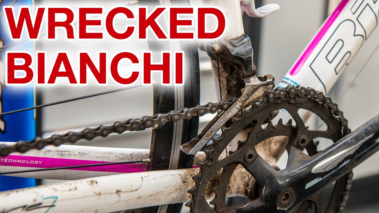 Pro bike mechanic fixes abandoned Bianchi! Full rebuild service