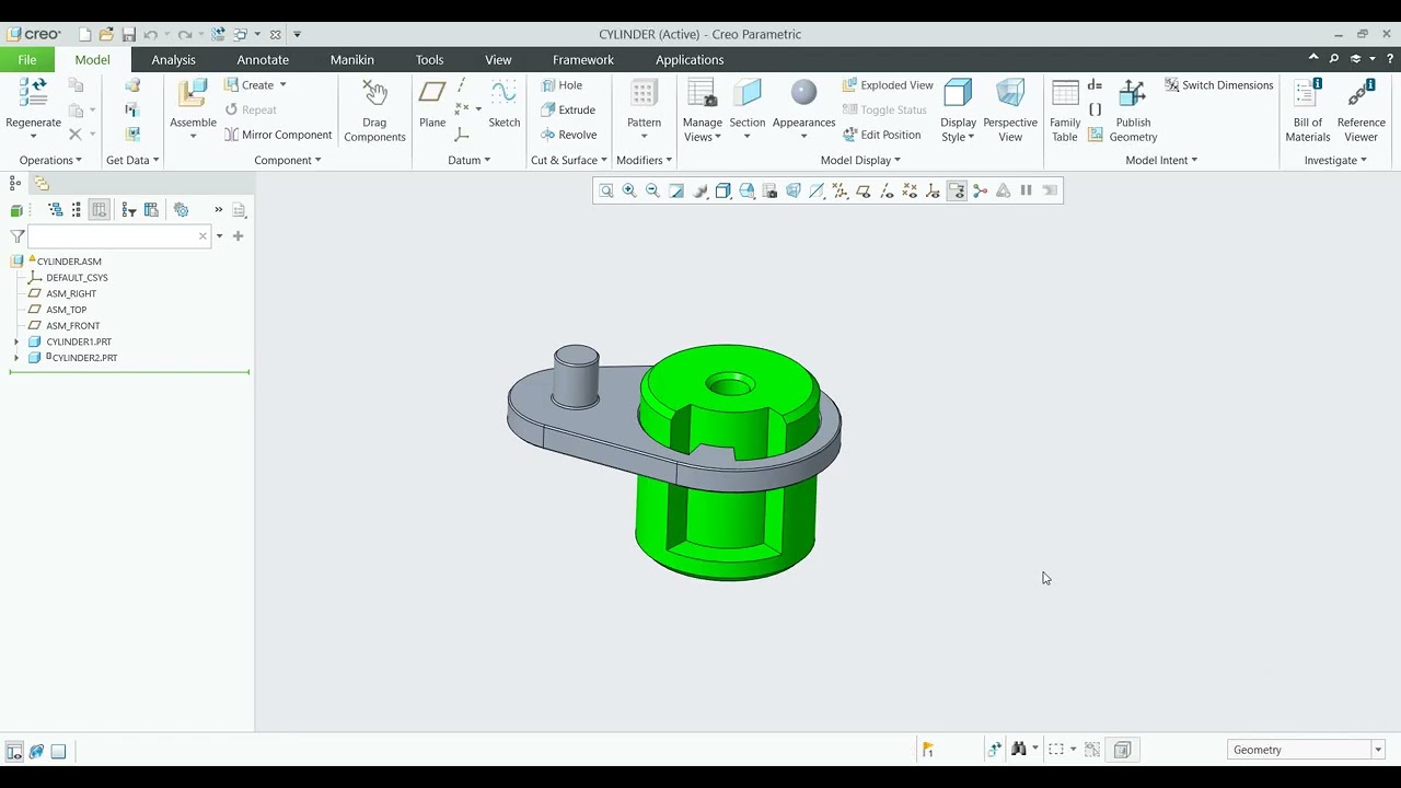 How to work with Snapshots in Creo Mechanism assembly