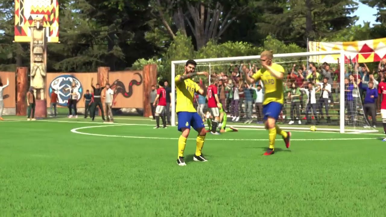 FC 26 VOLTA FOOTBALL | RONALDO MESSI NEYMAR MBAPPE HAALAND VINI | ALL STARS | AL NASSR VS MAN UNITED