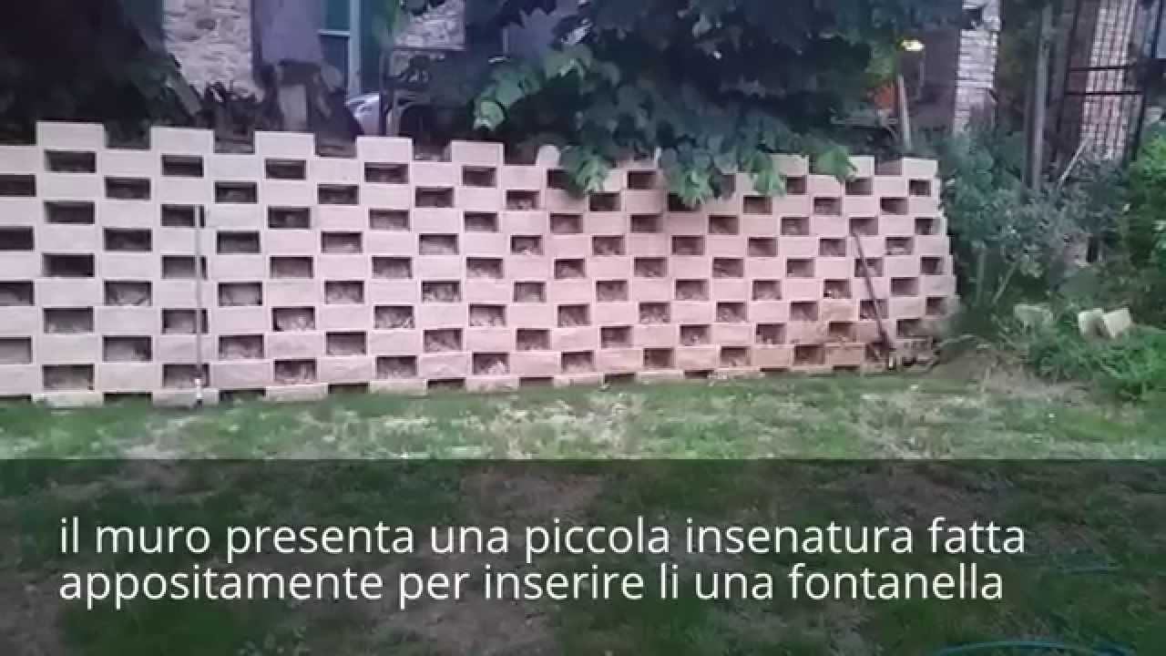 Come costruire un muro di contenimento con il sistema splitflower