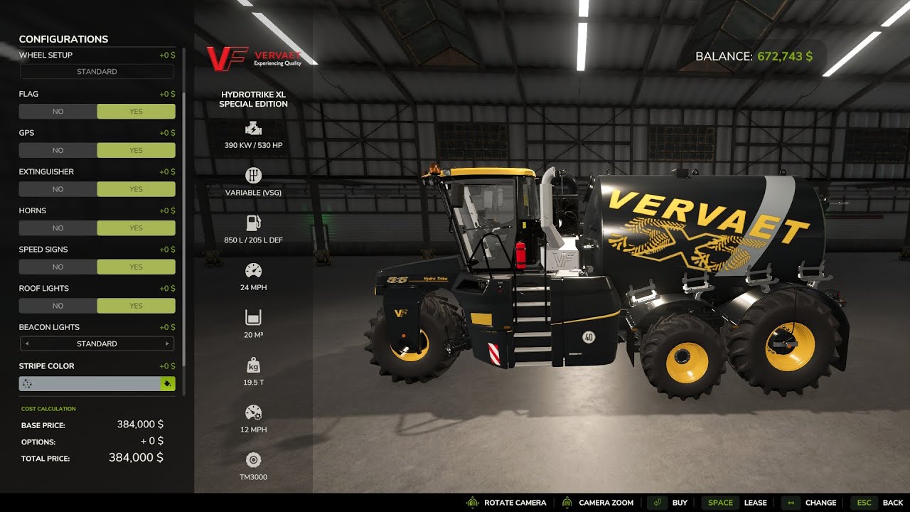 FS25 - MyGameSteam - HydroTrike - Special Edition