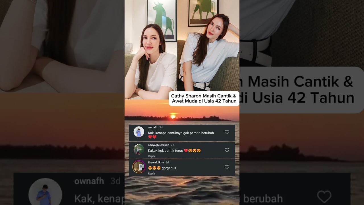 Cathy Sharon Kakak Julie Estelle Tampak Cantik & Awet Muda Diusia 42 Tahun #fyp #shorts