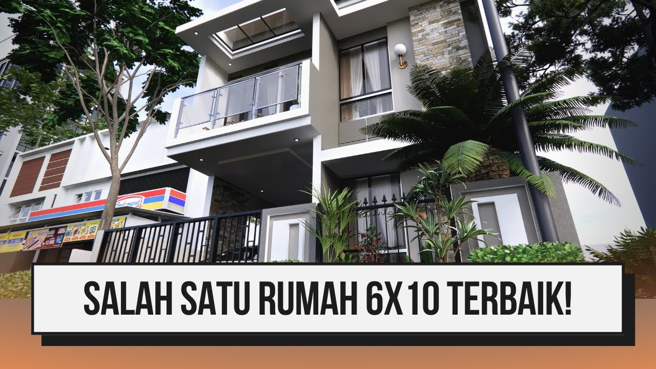 Gak usah cari2 lg. 98% setuju ini Salah Satu rumah 6x10 2 lantai terbaik yg harus kamu lihat.