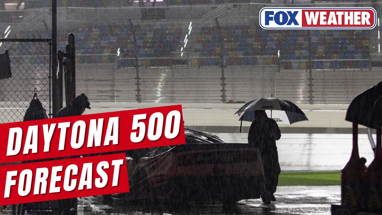 NASCAR's Daytona 500 Race Faces Rain Threat, Possible Delays On Sunday
