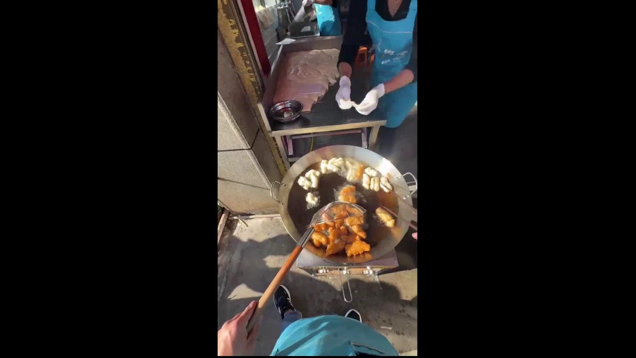 LIVE: Vendor Making Mini Fried Dough Sticks | Street Food Livestream