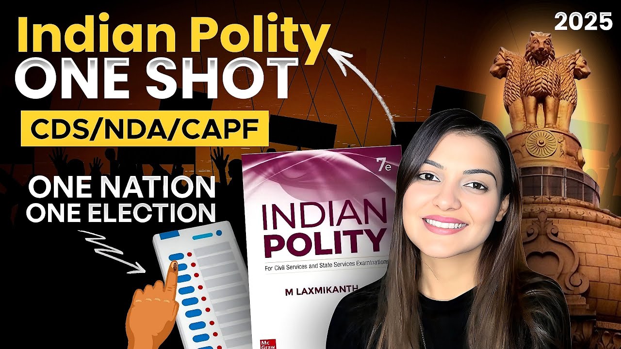 Polity Most Expected Topics for All Exams | NDA CDS CAPF UPSC AFCAT 2025 | Defence exam