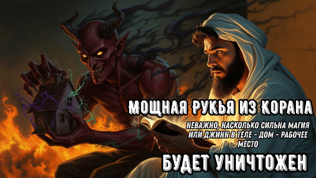 СИЛЬНАЯ РУКИЯ | УНИЧТОЖАЕТ МАГИЮ, ДЖИННОВ И ЗЛО В ДОМЕ И ТЕЛЕ!  🕌Ar--258
