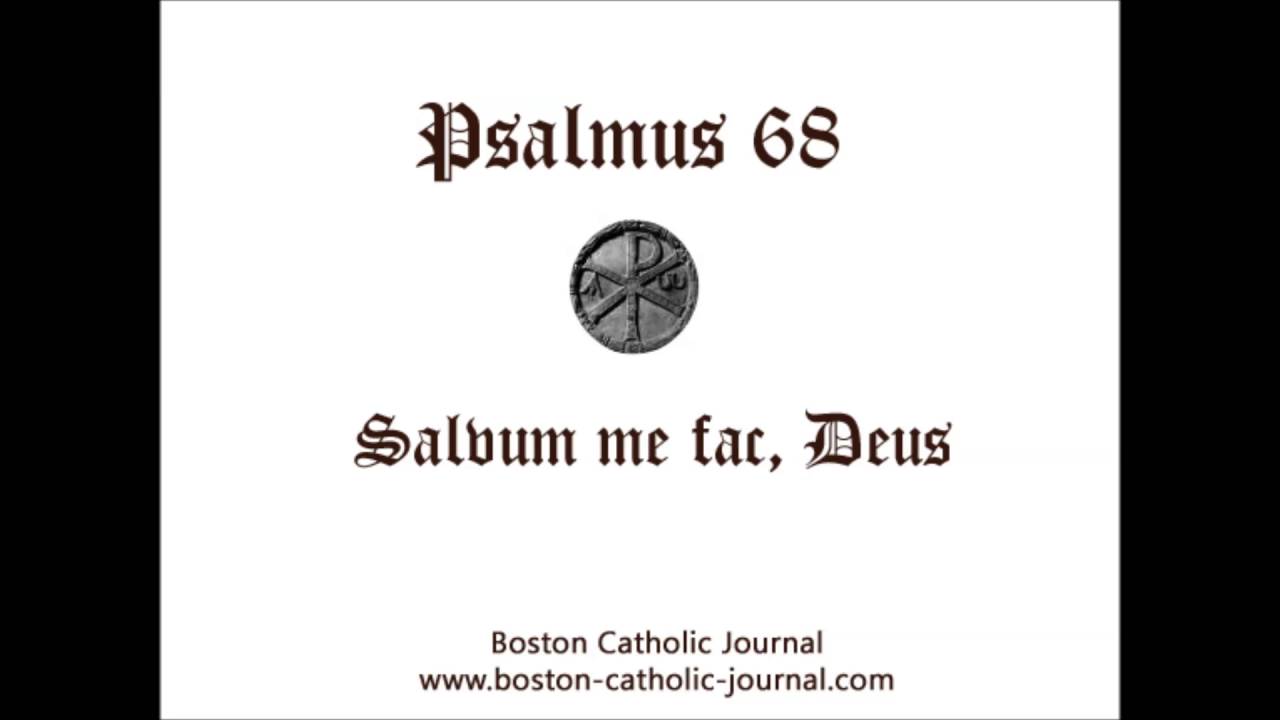 Psalm 68 in Latin
