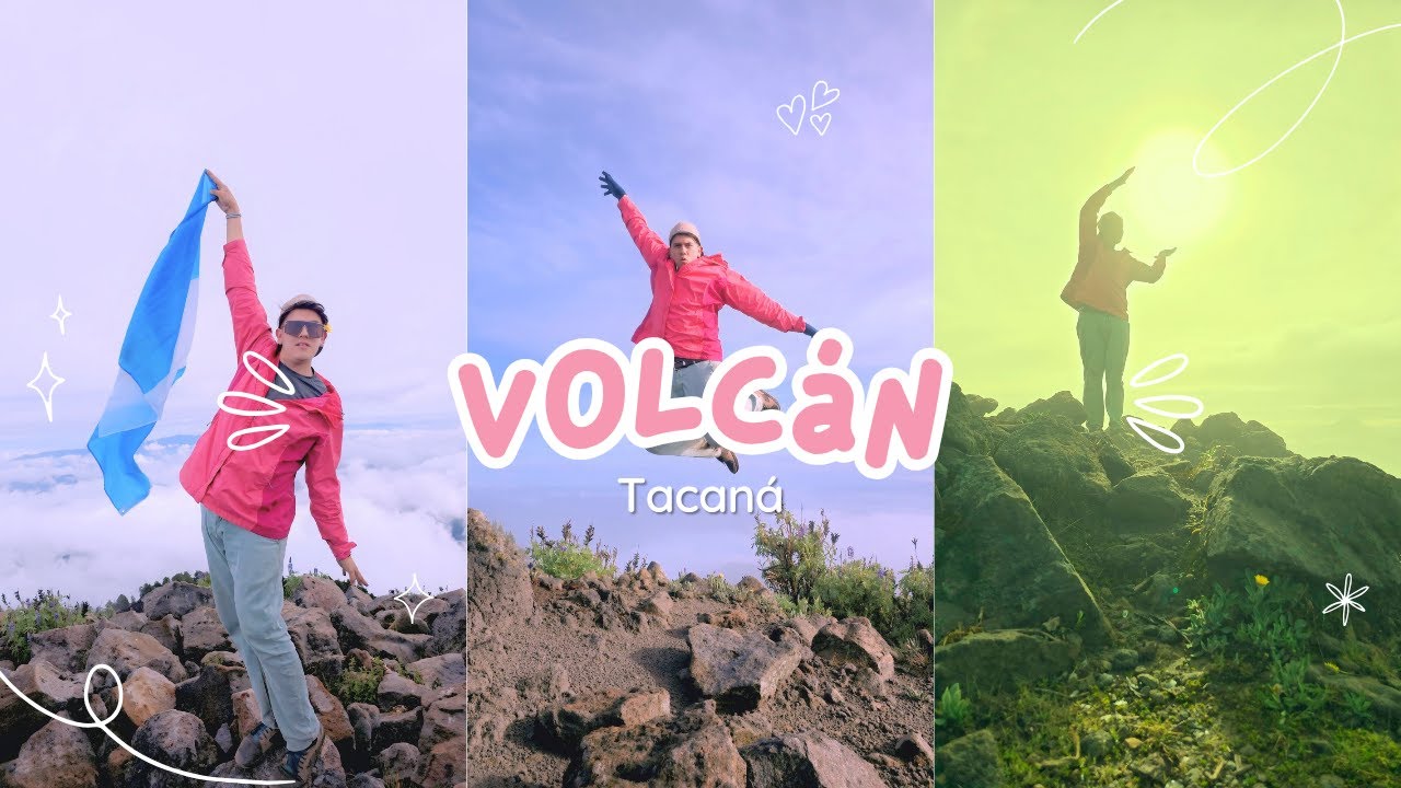 VOLCÁN TACANÁ, El más hermoso de Guatemala...