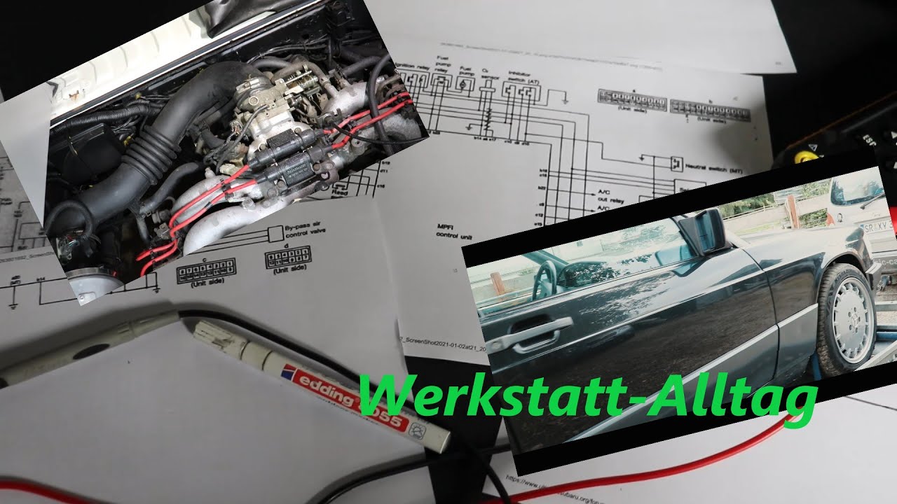 Classic Cars Werkstatt Alltag, Subi-Bulli Ej22 macht ärger.