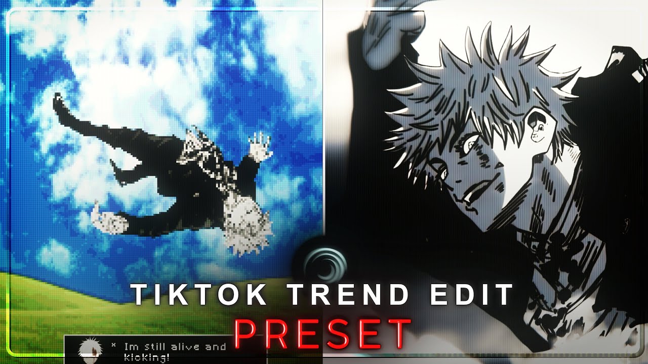 10 Tiktok Trend Edits Preset Base #32「Alight Link + XML + QR Code 」
