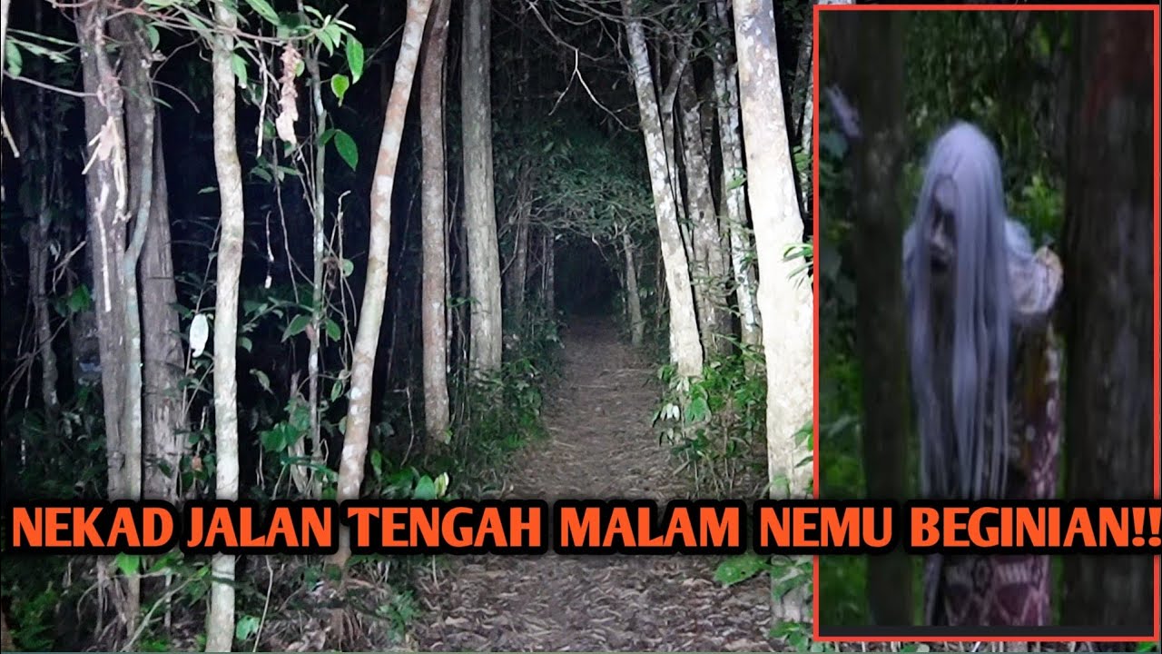 HOROR‼️KETEMU NENEK HANTU TENGAH HUTAN SAAT JALAN TENGAH MALAM