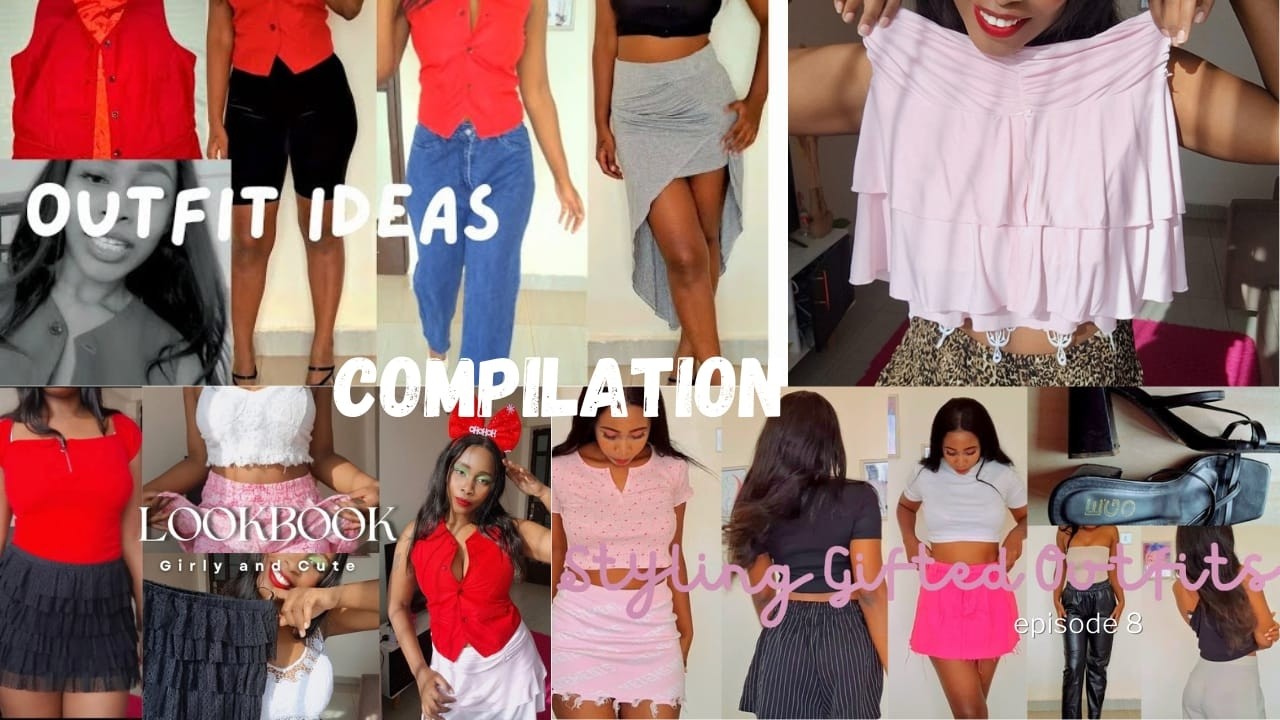 Fashion Compilation: Styling Gifted Outfits + Rare Pieces + Mini Skirts