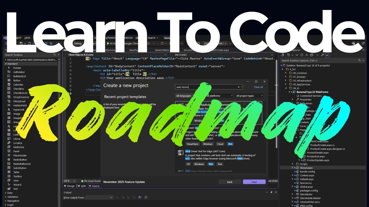 .NET Developer Roadmap &ndash; What to Learn First (2026 Beginner Guide)