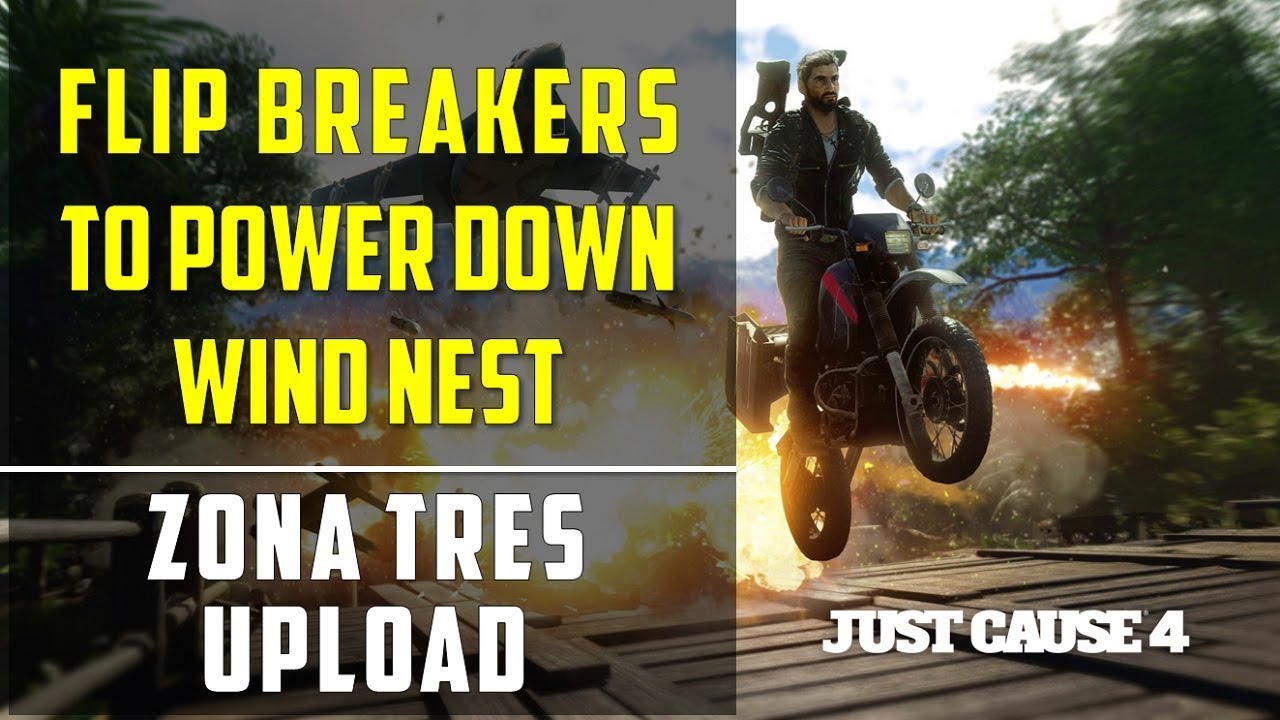 All 4 Power Breakers Location | Zona tres upload Region strike | Just Cause 4