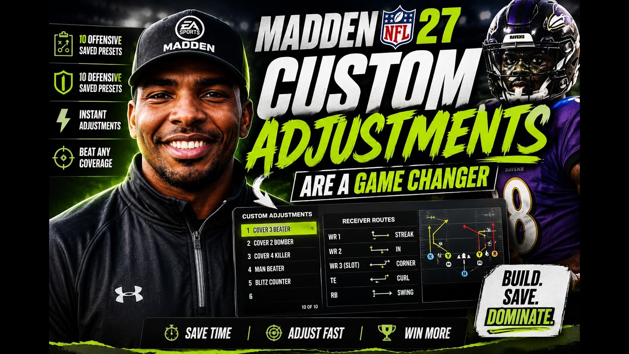 Madden 27 Custom Adjustments Are a GAME CHANGER