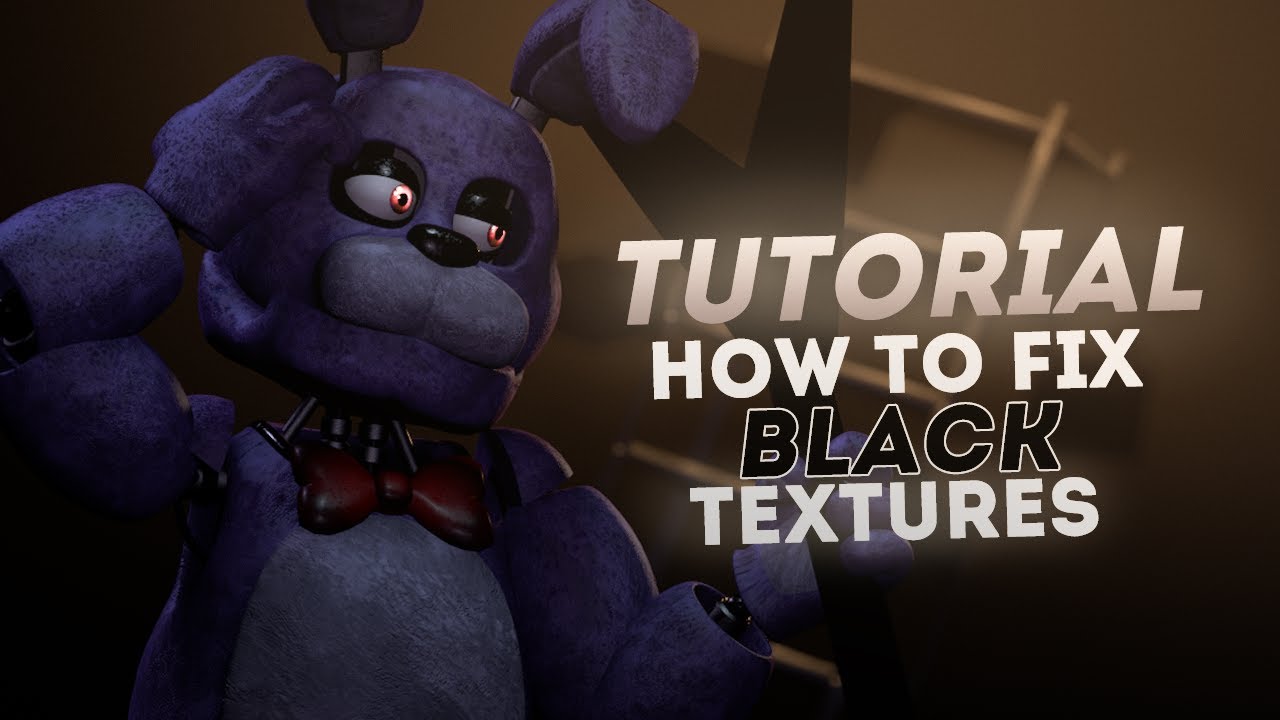 How to FIX BLACK TEXTURES in Cinema4D | КАК ПОФИКСИТЬ ЧЁРНЫЕ ТЕКСТУРЫ в Cinema4D | [C4D/FNaF] ColdUn