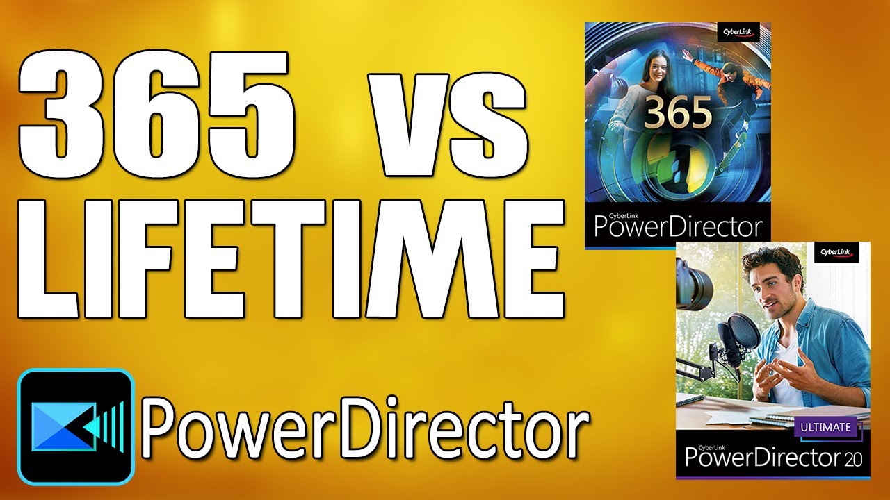 Подписка или пожизненная лицензия PowerDirector 365... Что подойдет именно вам?