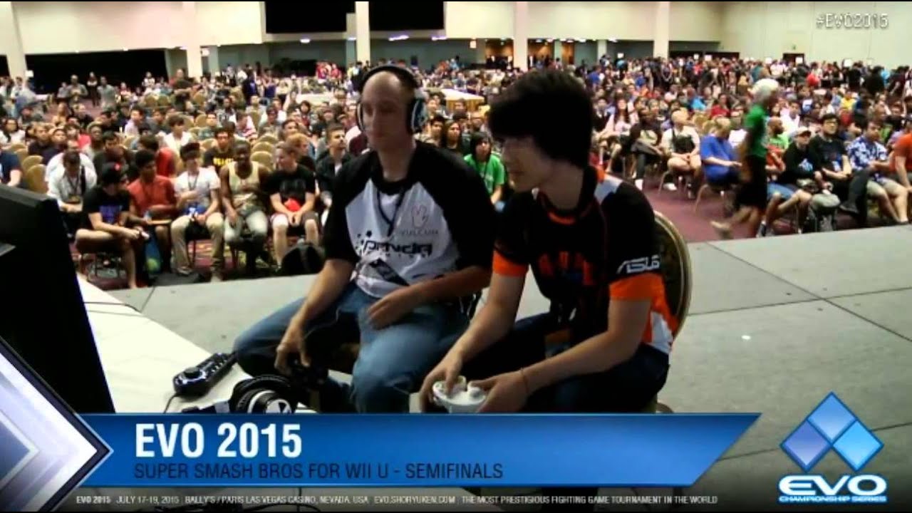 EVO 2015 - Super Smash Brothers Wii u LL Regi vs Esam Top 8