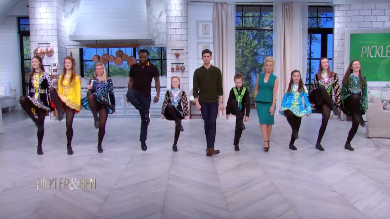Irish Jig Dancing with NFL Player Alex Collins - Pickler & Ben