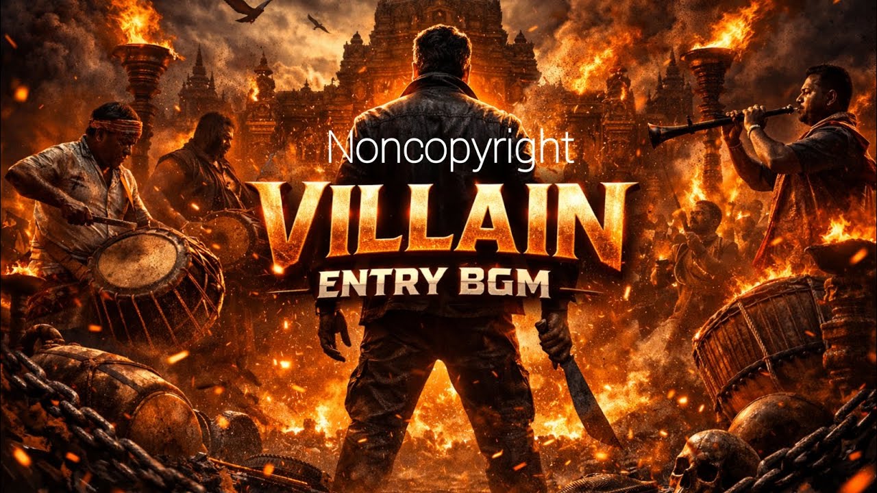 Villain Entry BGM – Tamil Mass Traditional Urumi Thavil | Theatre Goosebumps Bass Boosted