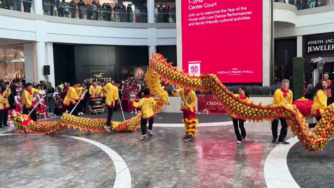 Best Dragon Dance at Menlo Park Mall February 14, 2026