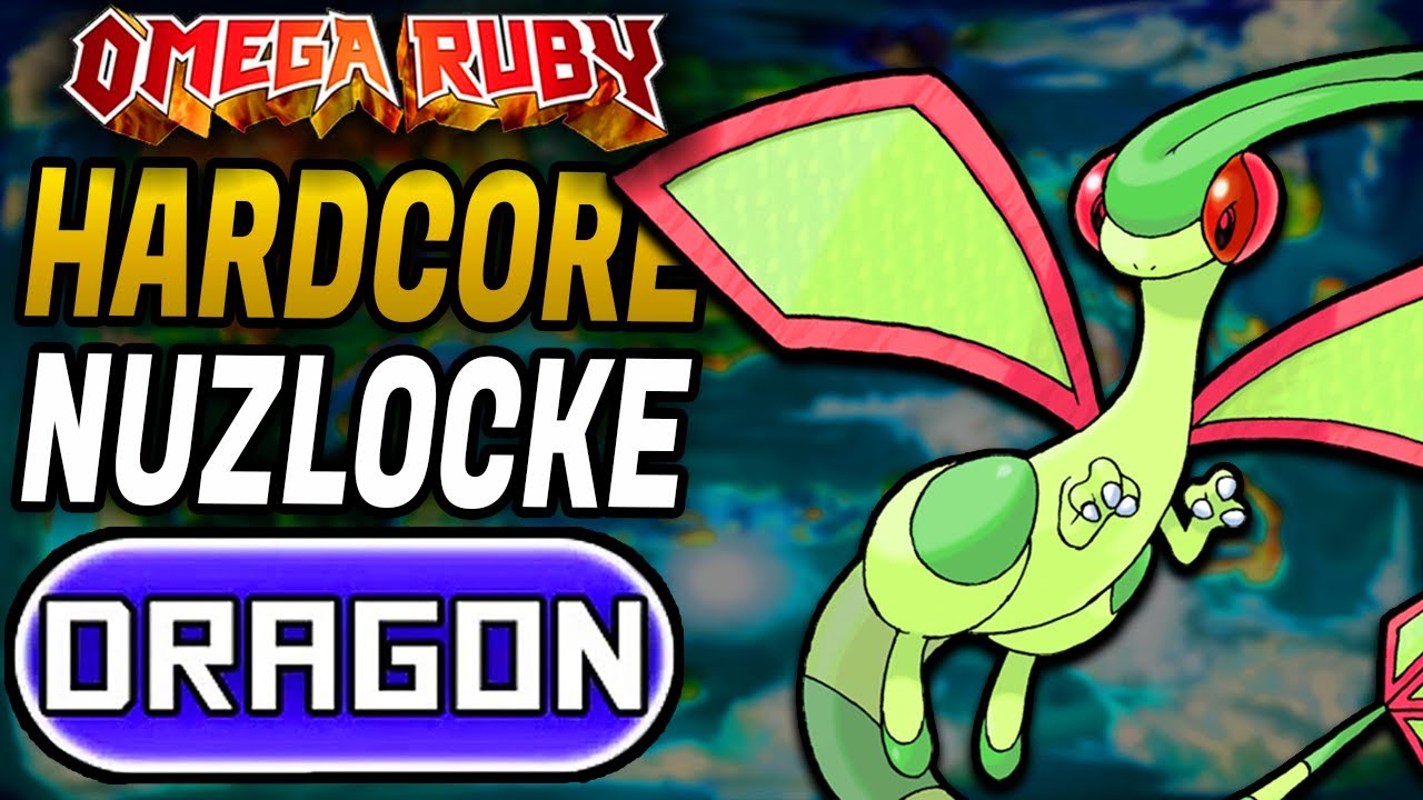 Pokémon Omega Ruby Hardcore Nuzlocke — только драконий тип (без повышения уровня и предметов)