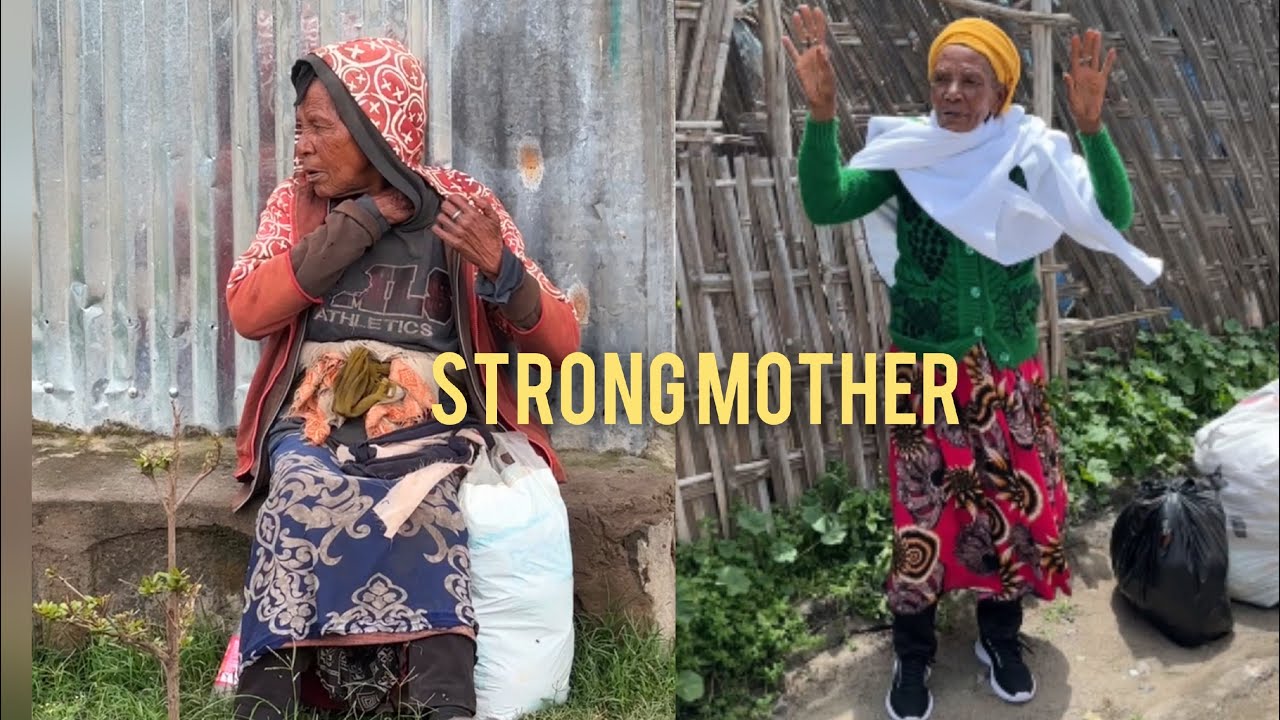 #Strong_mother ❤️