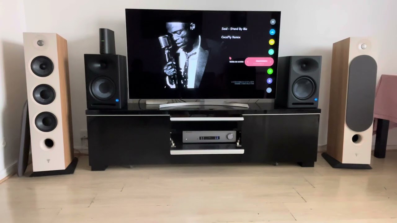 HiFi audio vs monitor studio. PreSonus eris ex8 vs Focal Chora 826 &  Cambridge CXA81 MK2