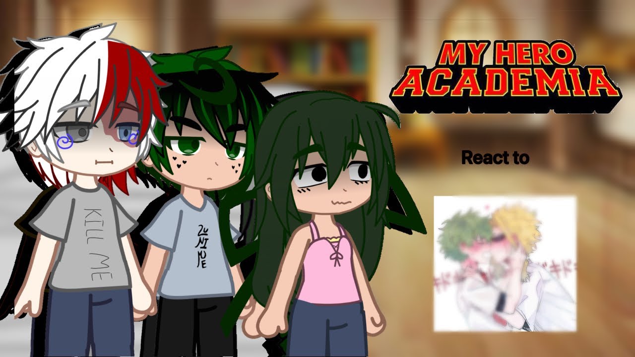 My hero academia react to their fandom // 1/?? // satire // MHA/BNHA