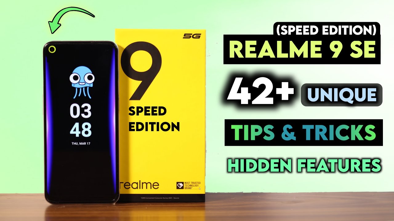 Realme 9 SE (Speed Edition) Tips & Tricks | Realme 9 SE 5G 42+ Hidden Feature Tips & Tricks
