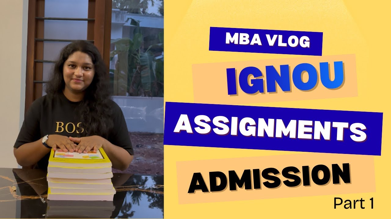 IGNOU MBA Introduction video| Part 1 #trending #ignou #ignouassignment #ignoumba #ignoumalayalam 