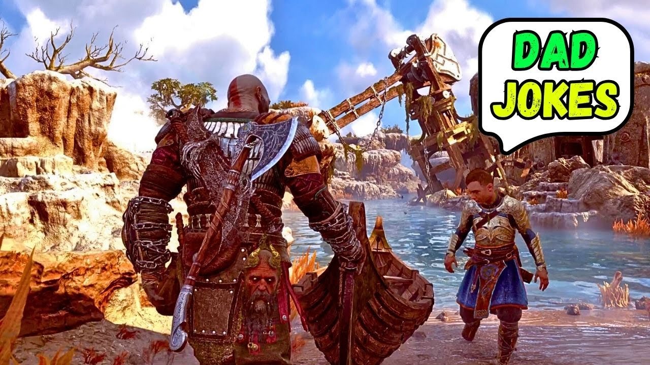 Kratos Can't Handle Atreus' Dad Jokes!