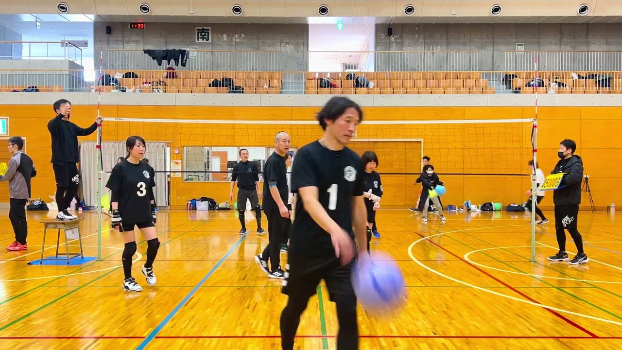 【新潟五泉市大会】予選🆚チームKUMA①2026.3.8 in新潟県五泉市村松体育館【シニアB部門】🏐『ソフトバレー』 