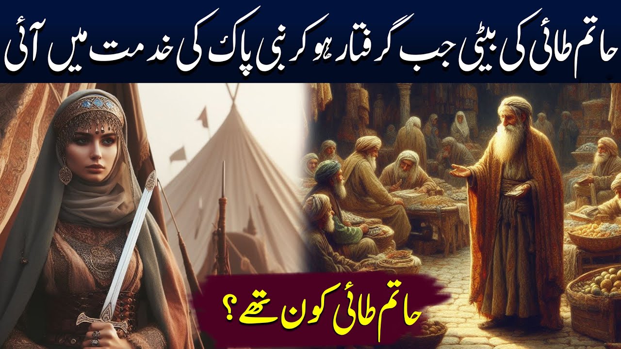 Hatim Tai Kon Thy | Hatim Tai Ki Beti Qaid Ho Kar Huzoor Pak Ki Khidmat Ae | Rah E Hayat Official