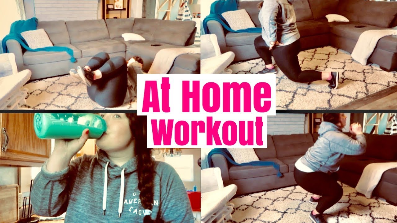 SAHM Workout Routine 🏋️‍♂️ | My Plus Size Workout Routine At Home 2019