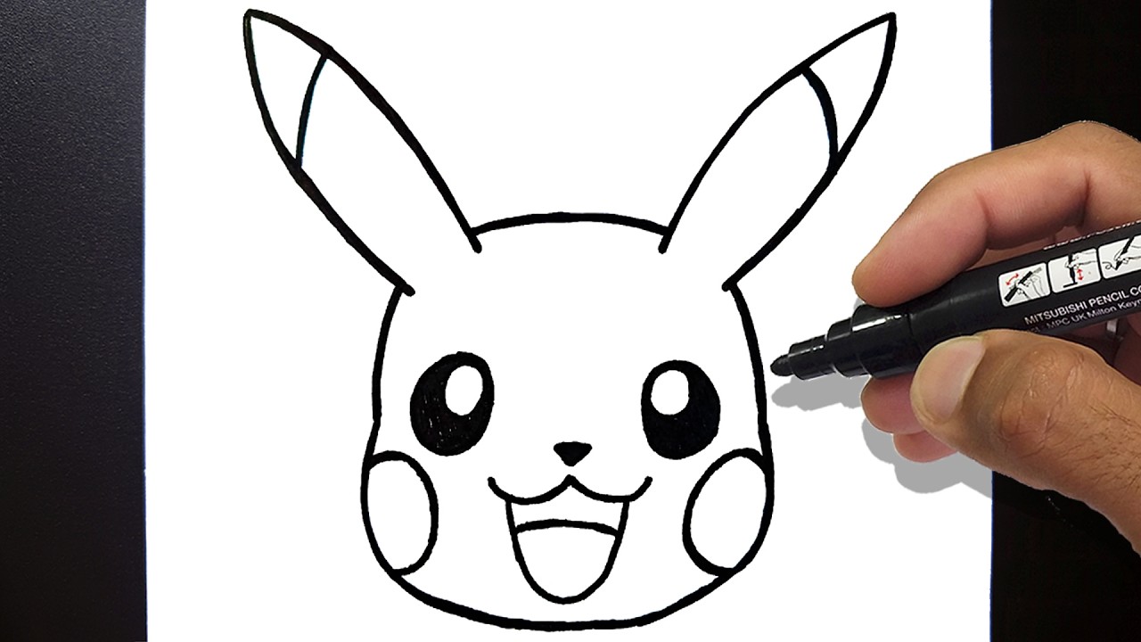 COMO DESENHAR O PIKACHU