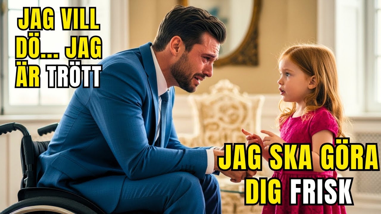 Miljardär förlamad från nacken och ner skulle ta sitt liv — tills en flicka gick in i hans herrgård