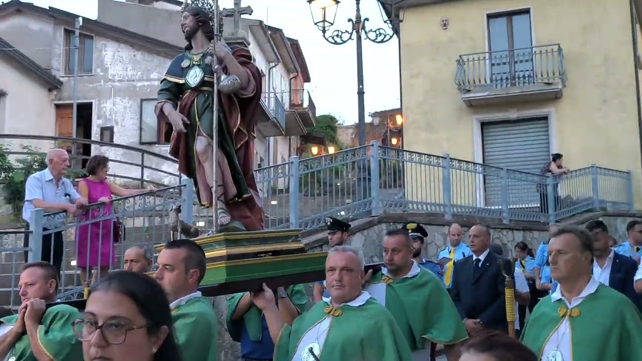 Processione di San Rocco.  16 Agosto 2024.  A cura di Giovanni Nufrio.