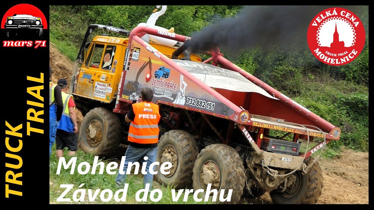 TRUCK TRIAL Mohelnice - Závod do vrchu.