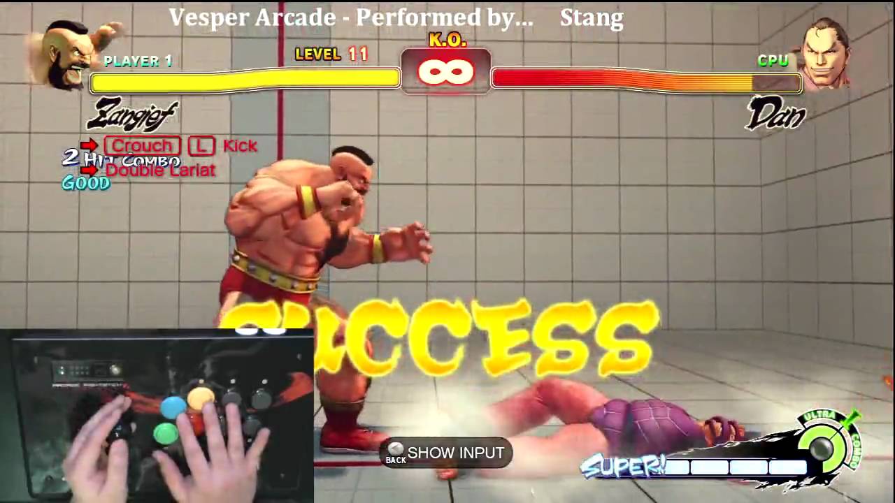Super Street Fighter 4 Trials - Zangief