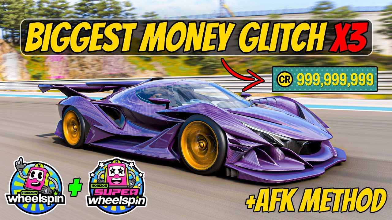 *НОВЫЙ СБОЙ* Глюк с деньгами в Forza Horizon 6! НЕОГРАНИЧЕННОЕ КОЛИЧЕСТВО КРЕДИТОВ БЫСТРО (3 ЛУЧШ...