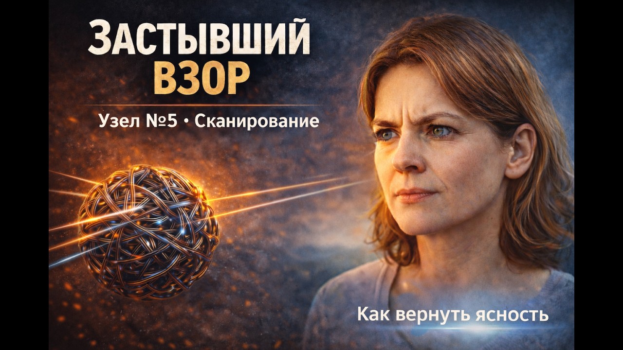 Застывший взор. Узел №5 — сканирование | Как вернуть ясность и энергию