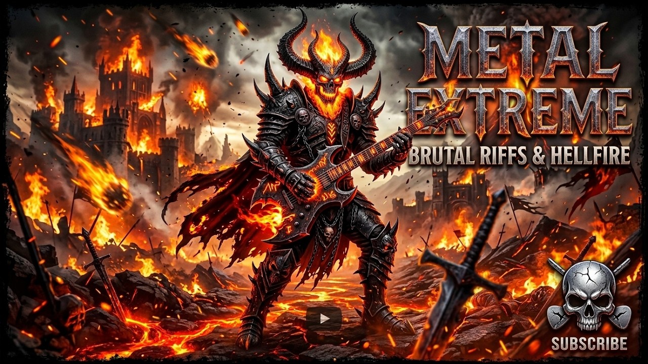 Heavy Metal Xtreme | Thunder Riffs ⚡ Heavy Guitar & Metal Legends