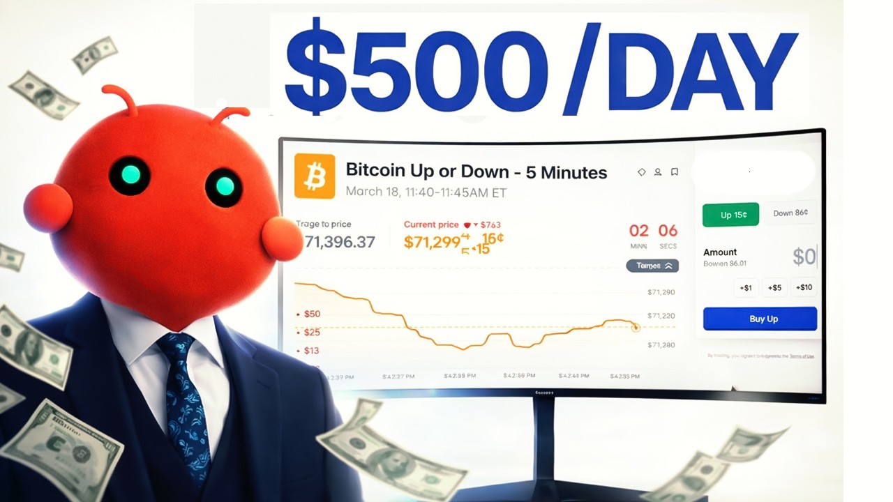 Best Polymarket 5-min Btc Trading Bot! 