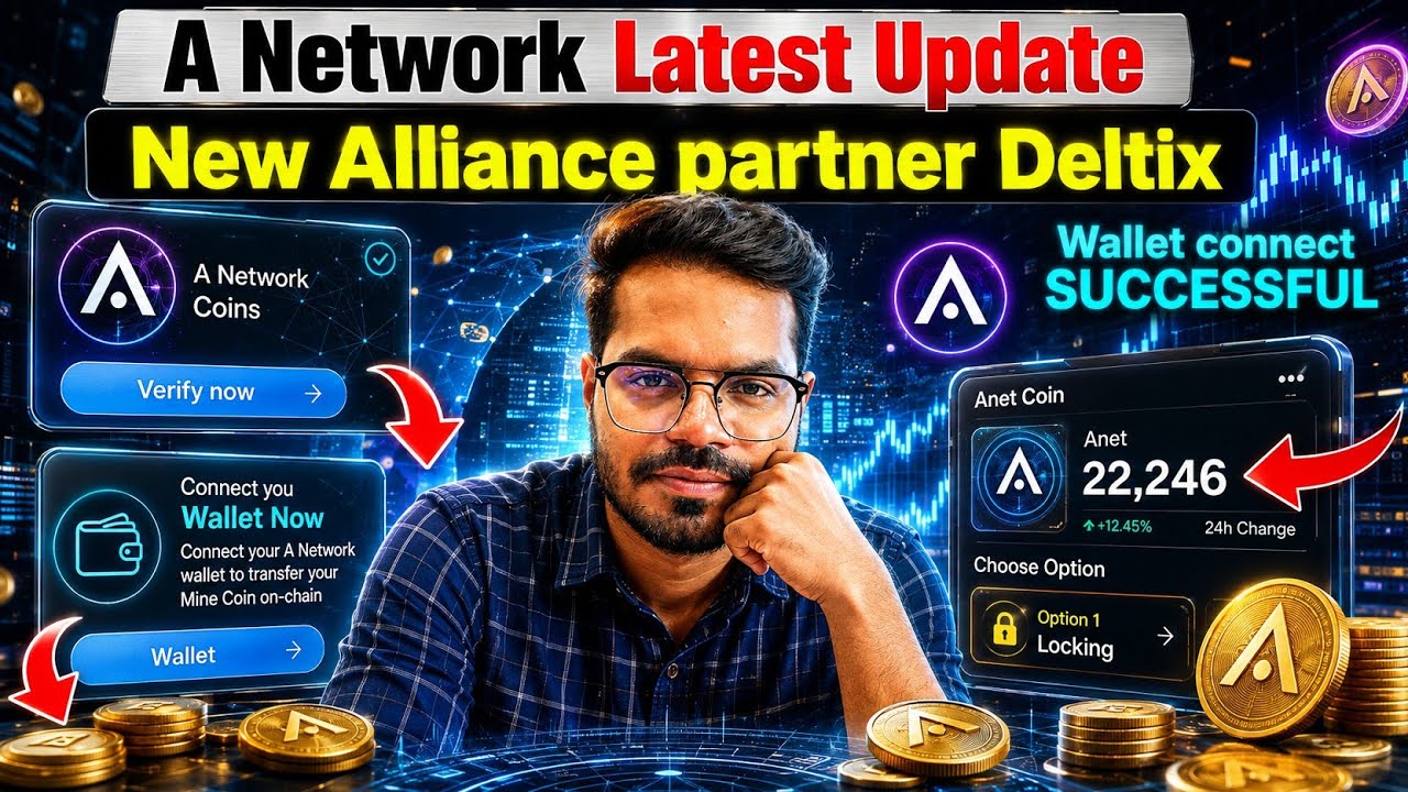 A Network Latest Update | New Partnership with Deltix | Wallet Connect. #anet #anetwork