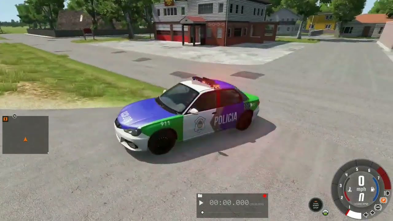 MODS ARGENTOS! (patrullas, sirena Argentina, colectivos, autos y más!) - BeamNG Drive