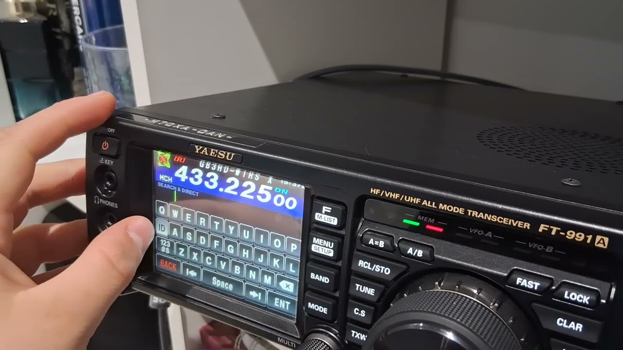 How to conect to WIRES-X  on a Yaesu FT-991A 